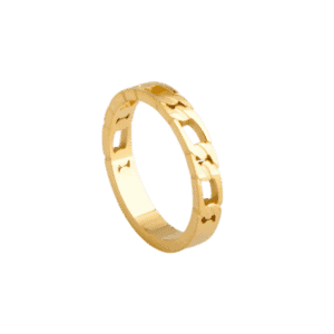 Figaro-Chain-Band-Ring-–-14k-Gold-Finish-Rings