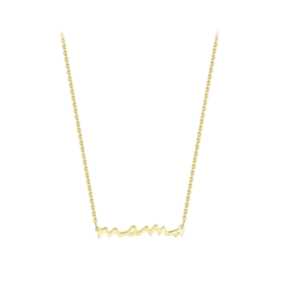 Gold Mama Necklace, Elemental Fashion Concepts