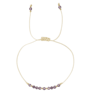 Semi-Precious-Amethyst-Birthstone-Bracelet-Gift-Set-February-Symbolic-Jewelry