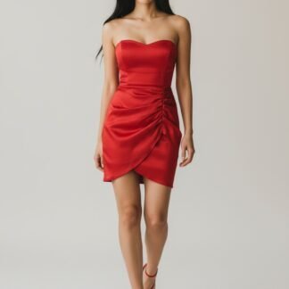 Saints + Secrets Mini Dress - Red